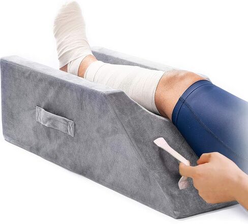 LightEase Memory Foam Leg Support and Elevation Pillow w/Dual Handles for Surgery, Injury, or Rest in Kuwait
