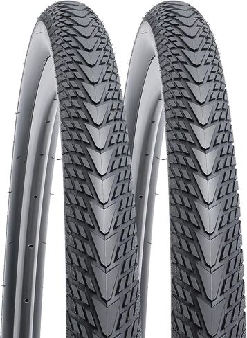YUNSCM 2-PCS 700C Bike Tires 700x45C 47-622 Compatible with 28x1.75 700x44C 700x45C 700x46C Road Bike Bicycle Tires (Y-1510) in Saudi Arabia