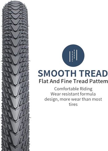 YUNSCM 2-PCS 700C Bike Tires 700x45C 47-622 Compatible with 28x1.75 700x44C 700x45C 700x46C Road Bike Bicycle Tires (Y-1510) in Saudi Arabia