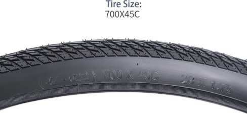 YUNSCM 2-PCS 700C Bike Tires 700x45C 47-622 Compatible with 28x1.75 700x44C 700x45C 700x46C Road Bike Bicycle Tires (Y-1510) in Saudi Arabia
