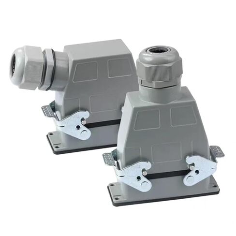 Heavy Duty Connector 12 Core HWK-006/6 40A+16A Power Signal Aviation Socket 1Pcs(Side line) in Saudi Arabia