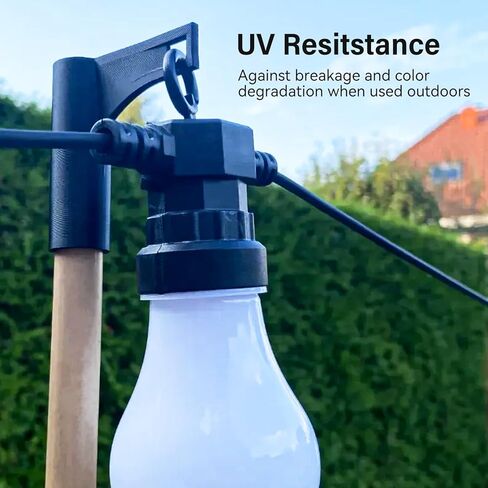 CCTREE ASA Filament 1.75 مم، مقاومة للأشعة فوق البنفسجية، مادة عالية القوة ومقاومة للطقس للمطبوعات الخارجية المتينة، خيوط طابعة ثلاثية الأبعاد 1 كجم (2.2 رطل) بكرة، دقة الأبعاد +/- 0.03 مم، أبيض in Kuwait