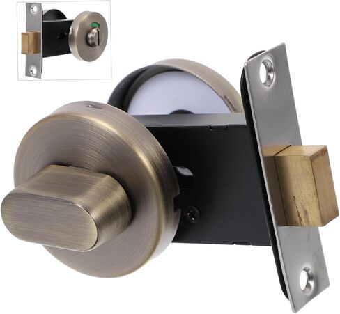 Artibetter 1pc Do Not Flush Sign for Bathroom Stainless Steel Door Lock Latch for Door Hotel Room Lock Keyless in Saudi Arabia