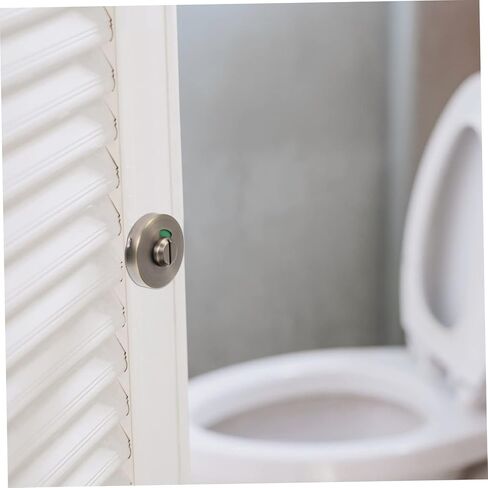 Artibetter 1pc Do Not Flush Sign for Bathroom Stainless Steel Door Lock Latch for Door Hotel Room Lock Keyless in Saudi Arabia