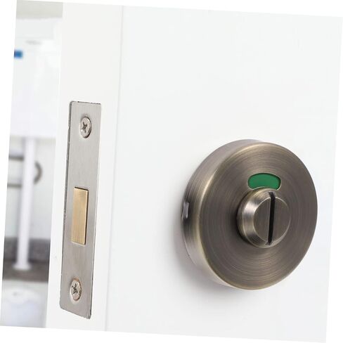 Artibetter 1pc Do Not Flush Sign for Bathroom Stainless Steel Door Lock Latch for Door Hotel Room Lock Keyless in Saudi Arabia