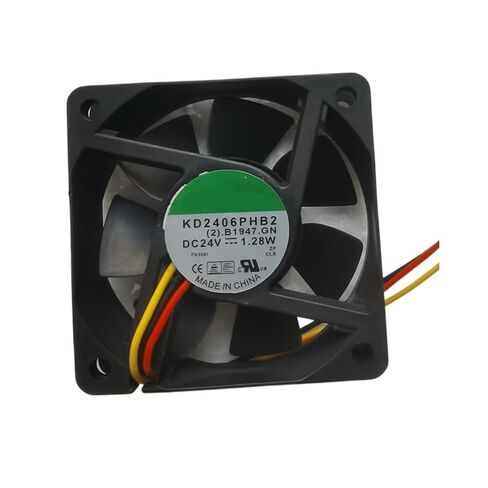 6015 KD2406PHB2 24V 60x60x15mm 1.28W 3wire 60mm مروحة تبريد in Saudi Arabia
