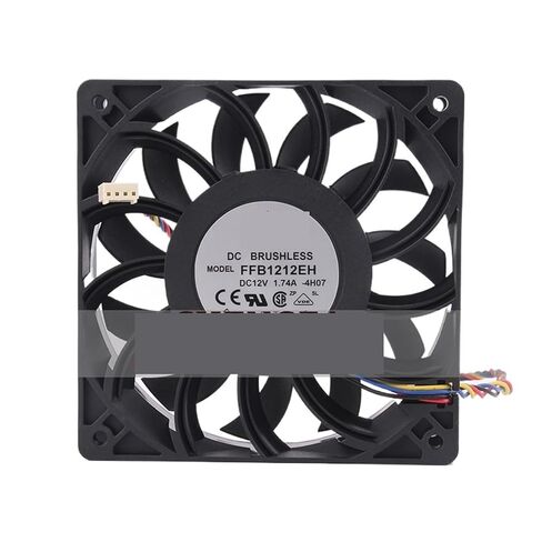 FFB1212EH Cooling Fan DC12V 1.74A 120x120x25mm 12CM 12025 in Saudi Arabia