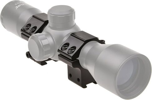 360 Tactical- Pack of Two Scope Rings for 22 Cal/Air Rifle Medium Profile 3/8 Dovetail Mount 1" Diameter Durable in Saudi Arabia