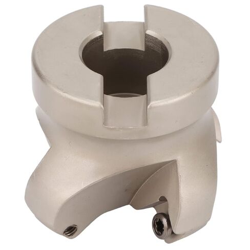 40Cr CNC Face Milling Cutter with 4 Flutes, Lathe Cutting Tool Kit for SEKT1204, KM12 50-22, Spiral Offset Design for Metal Processing in Saudi Arabia