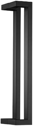 Solid Spacers Heavy Duty Commercial Grade Stainless Steel Push Pull Modern Door Handle,for Barn Door Handle/Glass Handles,4 Colors (Color: Titanium Yellow,Size: 60 x 57.5cm) in Saudi Arabia