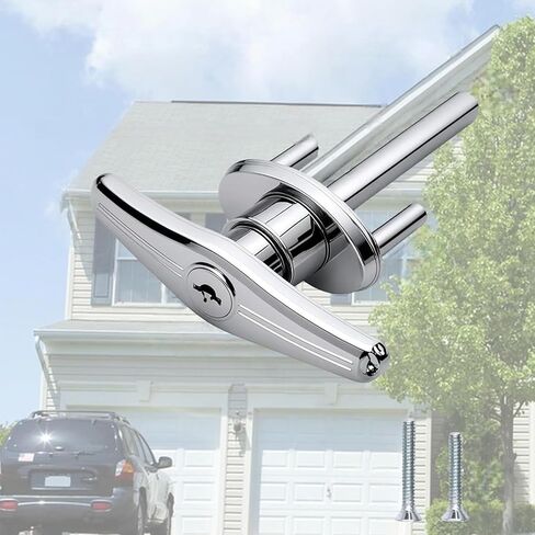 Durability T Handle Garage Zincs Alloys 2 Included Smooth Surfaces for Long Terms Rusts T Handle in Saudi Arabia