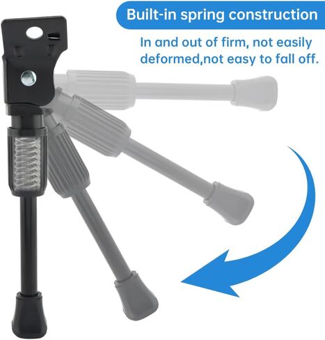 Kids Bike Kickstand لعجلة 16 بوصة عجلات الأطفال سبيكة دراجة دراجة Stand Kickstand Kids Bicycle يمكن تعديلها للفتيات والفتيان الدراجة الوردي in Kuwait