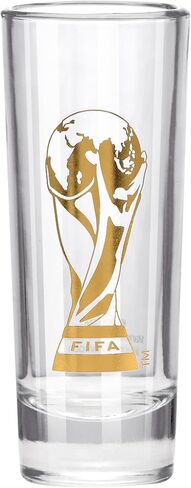 الإصدار الرسمي لكأس العالم FIFA 2026 - كأس طويل منقوش بالذهب بوزن 2 أونصة - عنصر نادر لهواة الجمع - مثالي للبوابات الخلفية أو حفلات FIFA أو المانكاف أو الحانات هدية لمحبي كرة القدم in Kuwait