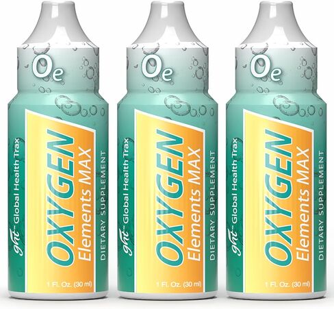 GHT Oxygen Elements Max Dietary Supplement, 1-ounce 3 Bottles by Oxygen Elements Max in Saudi Arabia