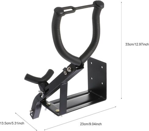 Toddmomy Wall Mount Tenor Alto Saxophone Stand Black Sturdy Sax Holder Instrument Storage Hook for Music Room in Kuwait