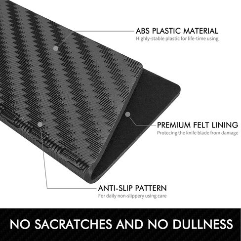 10-Pcs Knife Edge Guard, Anti-Slip Waterproof Abrasion Resistant with Flet Lining, Wide Range Covering BPA-Free Knife Sheath in Saudi Arabia