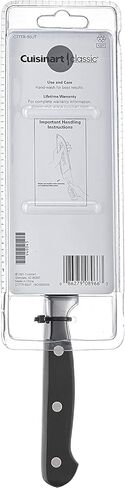 Cuisinart C77TR-5SUT Triple Rivet Collection 5" Serrated Utility Knife, Black in Saudi Arabia