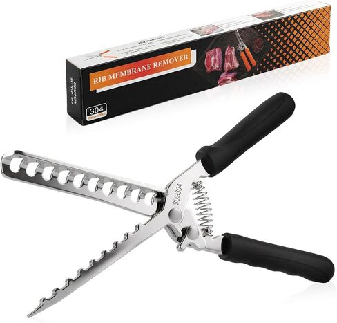 Rib Membrane Removal Tool – 304 Stainless Steel Rib Prep Tool Membrane Remover & BB Rib Skinner in Saudi Arabia