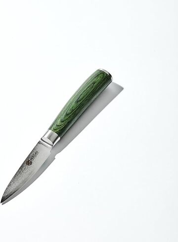 HexClad Chef's Knife, 8-Inch Japanese Damascus Stainless Steel Blade, Pakkawood Handle in Saudi Arabia