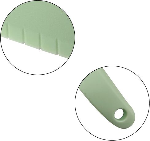2Pcs Green Lettuce Knife Cutter Set,Professional kitchen Cooking plastic Serrated knife for Veggies, Salad,Fruit,Cake, Bread and More in Saudi Arabia