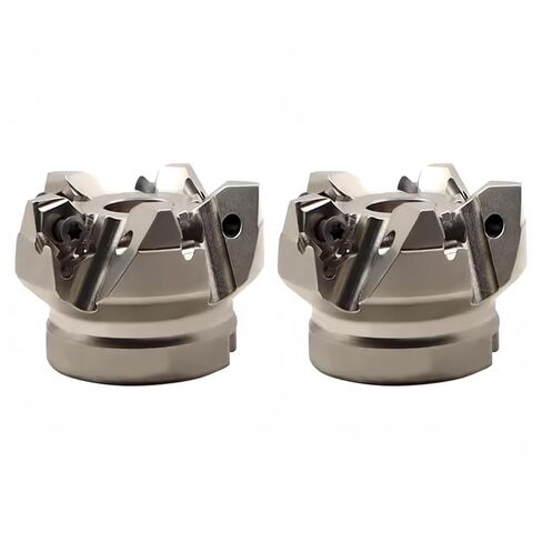 2 قطعة مطحنة الوجه 0.87 بوصة × 2-1/2 بوصة × 1-1/2 بوصة قاطعة طحن التغذية السريعة 90 درجة قاطعة الطحن السطحية 5 مزامير للقطع الثقيل in Kuwait