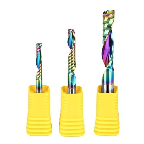 دوامة نهاية مطحنة كربيد قاطعة المطحنة واحدة الناي نهاية مطحنة الألومنيوم باستخدام الحاسب الآلي أداة معدنية بولي كلوريد الفينيل قاطعة المطحنة راوتر بت النقش بت (6X15X50) in Kuwait