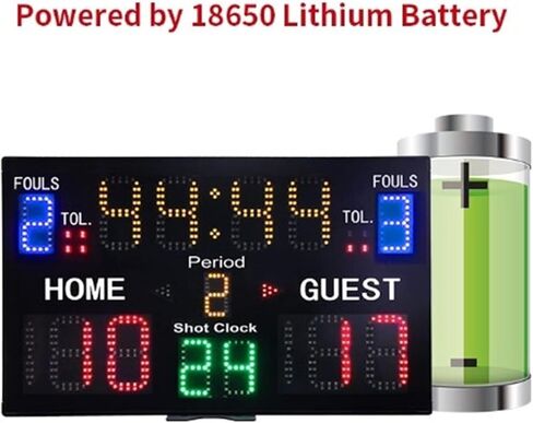 لوحة النتائج الإلكترونية متعددة الوظائف في الأماكن المغلقة لكرة السلة لوحة النتائج الموقت سطح المكتب الداخلي in Kuwait