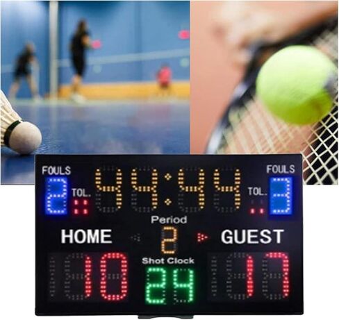 لوحة النتائج الإلكترونية متعددة الوظائف في الأماكن المغلقة لكرة السلة لوحة النتائج الموقت سطح المكتب الداخلي in Kuwait