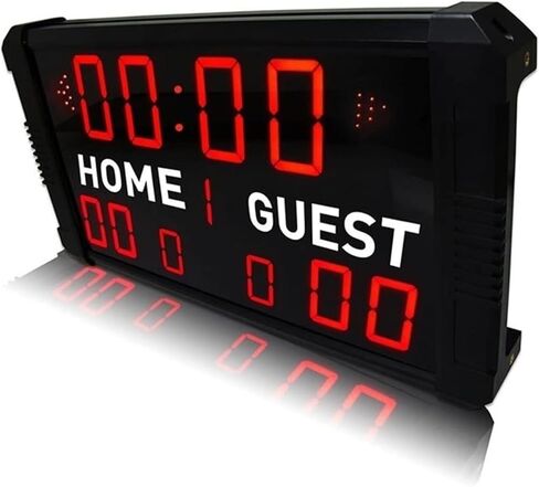 LED Digital Scoreboard Digital Scoreboard,Powered Electronic Basketball Scoreboard with Buzzer,Equipment for Ball Game in Saudi Arabia