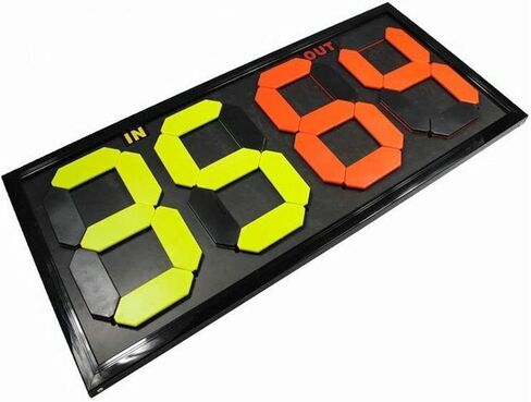 Led Scoreboard Multi Sport Scoreboard,Football/Soccer Substitute Board Extra Time Scoreboard Equipment for Basketball Table Tennis Baseball Soccer Volleyball in Kuwait