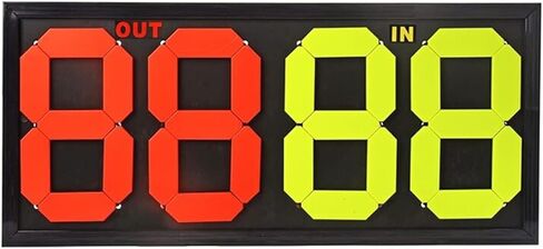 Led Scoreboard Multi Sport Scoreboard,Football/Soccer Substitute Board Extra Time Scoreboard Equipment for Basketball Table Tennis Baseball Soccer Volleyball in Kuwait