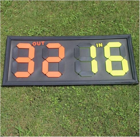 Led Scoreboard Multi Sport Scoreboard,Football/Soccer Substitute Board Extra Time Scoreboard Equipment for Basketball Table Tennis Baseball Soccer Volleyball in Kuwait