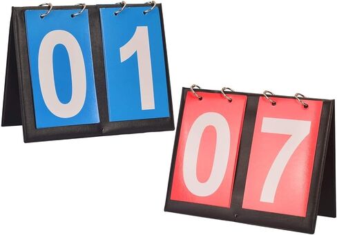 لوحة النتائج الرياضية 2 قطعة أرقام لوحة النتائج المحمولة الوجه لوحة النتائج الرقمية الأحمر والأزرق للبيسبول وكرة القدم والكرة الطائرة وكرة السلة وتنس الطاولة والشباك والمبارزة الرجبي in Kuwait