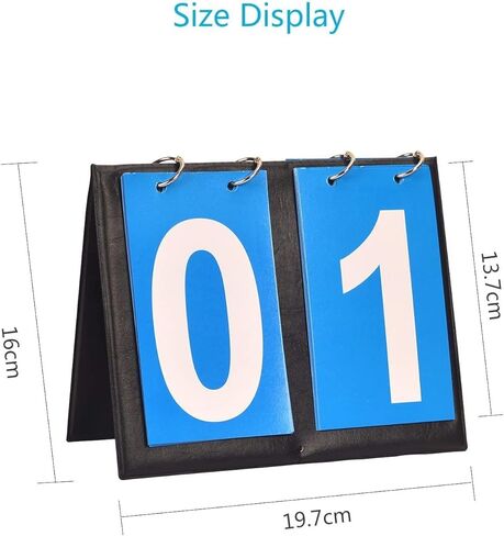 لوحة النتائج الرياضية 2 قطعة أرقام لوحة النتائج المحمولة الوجه لوحة النتائج الرقمية الأحمر والأزرق للبيسبول وكرة القدم والكرة الطائرة وكرة السلة وتنس الطاولة والشباك والمبارزة الرجبي in Kuwait