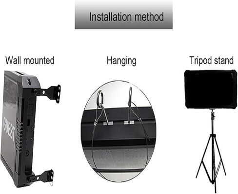 LED Portable Desktop Scoreboard, Professional Outdoor 14 Digit Multi Sport Electronic Digital Basketball Scoreboard,with Bracket in Kuwait