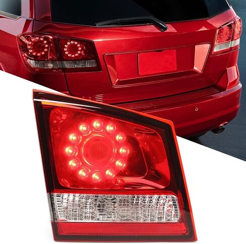 مصباح خلفي LED من FIONE متوافق مع دودج جورني 2011-2020 LH نوع LED داخلي مصباح فرامل خلفي خلفي 68078517AD 68078517AE جانب السائق الأيسر in Saudi Arabia