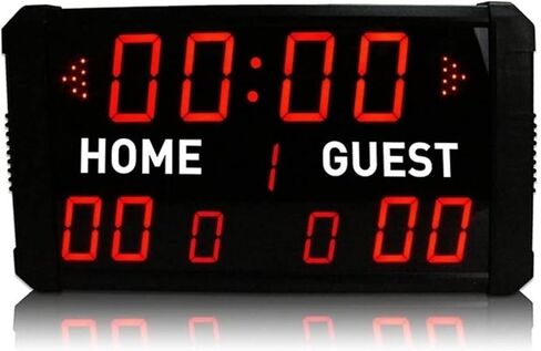 LED Digital Scoreboard Multisport Indoor Scoreboard,24S Shot Clock LED Scoreboard Electronic Digital for Basketball Football Multisport Scoreboard in Kuwait