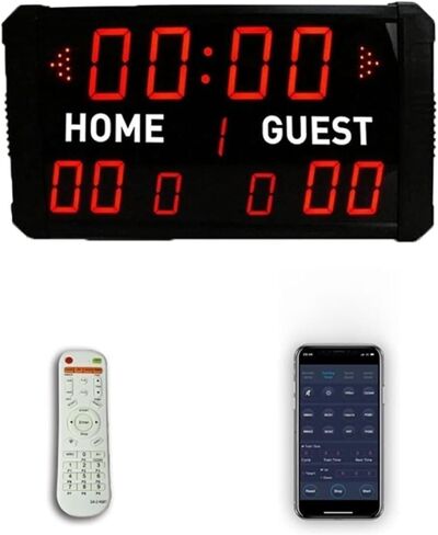 LED Digital Scoreboard LED Electronic Scoreboard,with Remote Control for Basketball Baseball/Football/Tennis in Saudi Arabia