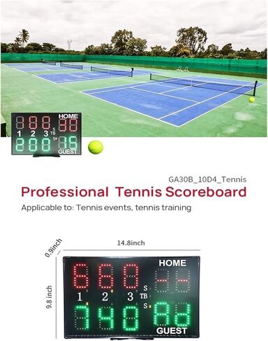LED Digital Scoreboard Electronic Digital Scoreboards Remote with Remote Control, for Basketball Table Tennis Baseball Soccer Volleyball in Kuwait