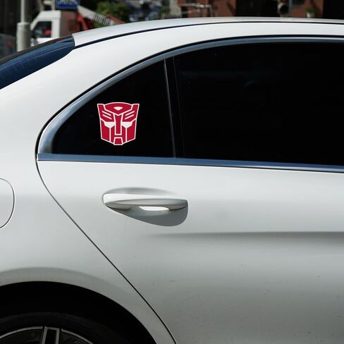 ملصق من الفينيل مقطوع بالقالب بريميوم مقاس 4 بوصات من Transformers Autobots Vector لنوافذ السيارات والشاحنات in Kuwait