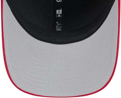 New Era LA Los Angeles Angels 9FORTY M-Crown 2025 Batting Practice Snapback Cap, Adjustable Hat Grey Red in Saudi Arabia