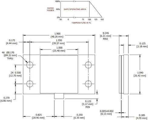 32A1005F 50 أوم تيار مستمر - 0.5 جيجا هرتز طاقة الإدخال CW 800 واط طاقة الذروة 8000 واط 32-1005 تيار مستمر 200 ميجا هرتز إلى 500 ميجا هرتز 800 وات in Kuwait