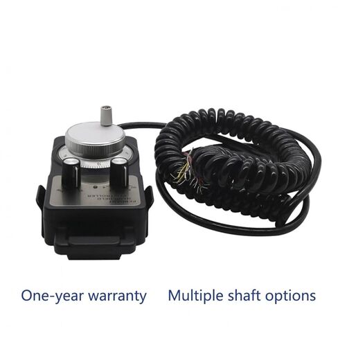 High Precision 6-Axis 5V 100PPR CNC Pendant Handwheel with Emergency Stop Switch Manual Pulse Generator MPG for CNC Engraving in Saudi Arabia