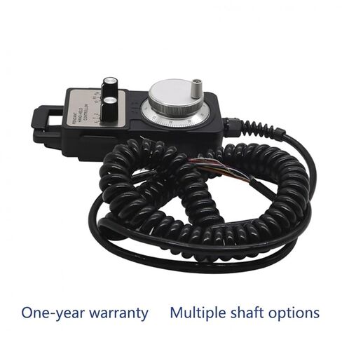 High Precision 6-Axis 5V 100PPR CNC Pendant Handwheel with Emergency Stop Switch Manual Pulse Generator MPG for CNC Engraving in Saudi Arabia