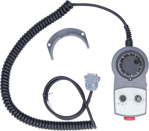 Emergency Stop Electronic Handwheel CNC Electronic Handwheel MPG Pendant Emergency Stop Manual Pulse Generator for Lathe Machine in Saudi Arabia