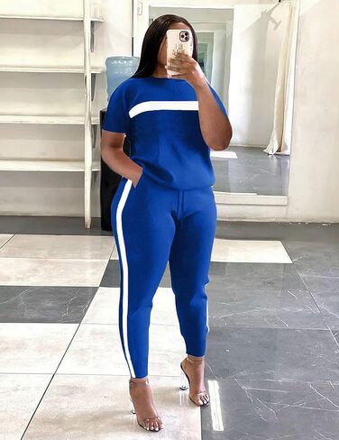 Bealin Workout Sets for Women Two Piece Outfits Summer Sweatsuits Jogger Sets Casual Tracksuit in Saudi Arabia