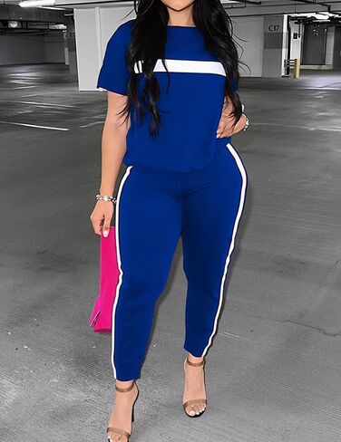 Bealin Workout Sets for Women Two Piece Outfits Summer Sweatsuits Jogger Sets Casual Tracksuit in Saudi Arabia