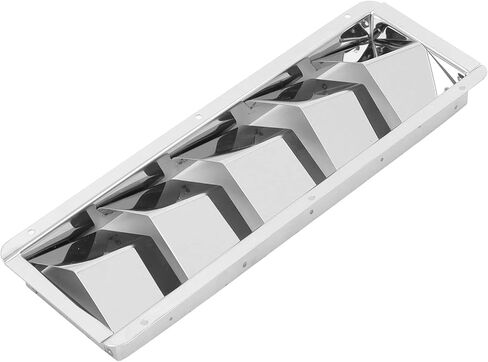 5 Slots Boat Louvered Vent, Boat Louvered Vent Stainless Steel Anti Corrosive Corrode Resistants Marine Vent for Yachts in Kuwait