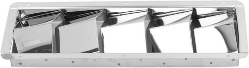 5 Slots Boat Louvered Vent, Boat Louvered Vent Stainless Steel Anti Corrosive Corrode Resistants Marine Vent for Yachts in Kuwait