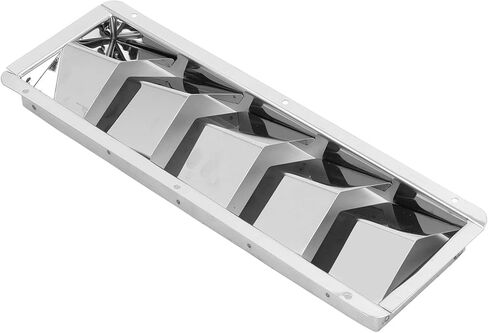 5 Slots Boat Louvered Vent, Boat Louvered Vent Stainless Steel Anti Corrosive Corrode Resistants Marine Vent for Yachts in Kuwait